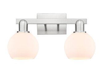 Arcadia Two Light Bath Vanity in Brushed Satin Nickel (405|716-2W-SN-G121-6)