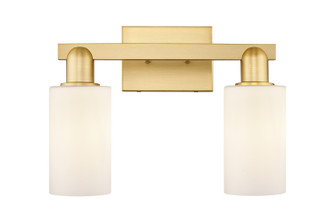 Arcadia Two Light Bath Vanity in Satin Gold (405|716-2W-SG-G801)