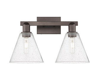 Arcadia Two Light Bath Vanity in Oil Rubbed Bronze (405|716-2W-OB-GBC-84)
