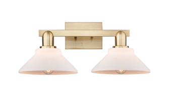 Arcadia Two Light Bath Vanity in Champagne Bronze (405|716-2W-CB-G131)