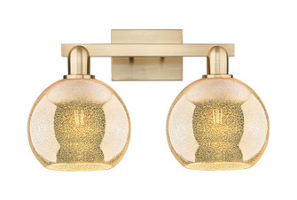 Arcadia Two Light Bath Vanity in Champagne Bronze (405|716-2W-CB-G128-8)