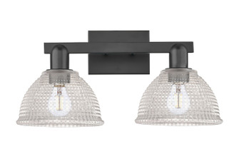 Arcadia Two Light Bath Vanity in Matte Black (405|716-2W-BK-G422)