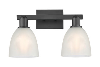 Arcadia Two Light Bath Vanity in Matte Black (405|716-2W-BK-G381)