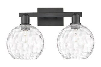 Arcadia Two Light Bath Vanity in Matte Black (405|716-2W-BK-G1215-8)