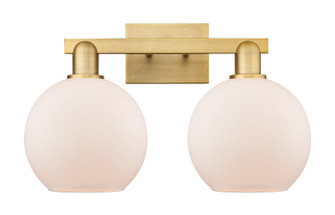 Arcadia Two Light Bath Vanity in Brushed Brass (405|716-2W-BB-G121-8)