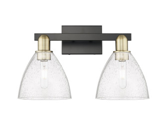 Arcadia Two Light Bath Vanity in Black Antique Brass (405|716-2W-BAB-GBD-754)