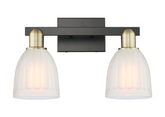 Arcadia Two Light Bath Vanity in Black Antique Brass (405|716-2W-BAB-G441)