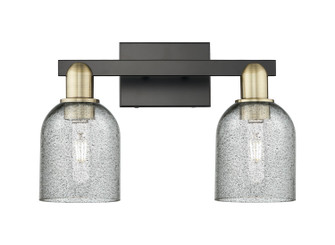 Arcadia Two Light Bath Vanity in Black Antique Brass (405|716-2W-BAB-G257)