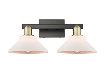 Arcadia Two Light Bath Vanity in Black Antique Brass (405|716-2W-BAB-G131)