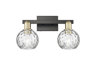 Arcadia Two Light Bath Vanity in Black Antique Brass (405|716-2W-BAB-G1215-6)