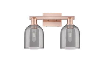 Arcadia Two Light Bath Vanity in Antique Copper (405|716-2W-AC-G558-6SM)