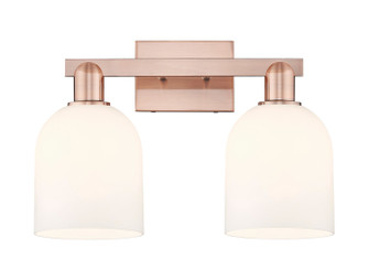 Arcadia Two Light Bath Vanity in Antique Copper (405|716-2W-AC-G558-6GWH)