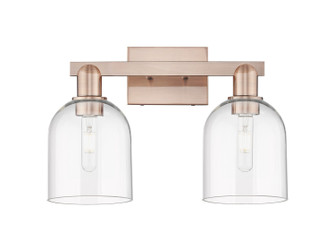 Arcadia Two Light Bath Vanity in Antique Copper (405|716-2W-AC-G558-6CL)