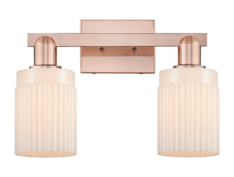 Arcadia Two Light Bath Vanity in Antique Copper (405|716-2W-AC-G341)