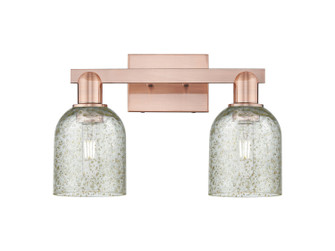 Arcadia Two Light Bath Vanity in Antique Copper (405|716-2W-AC-G259)