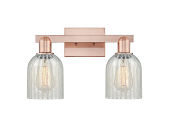 Arcadia Two Light Bath Vanity in Antique Copper (405|716-2W-AC-G2511)