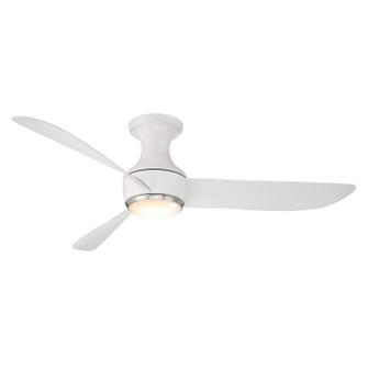 Corona 52'' Ceiling Fan in Brushed Nickel/Matte White (441|FH-W2203-52L-BN/MW)