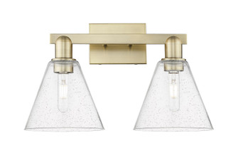 Arcadia Two Light Bath Vanity in Antique Brass (405|716-2W-AB-GBC-84)