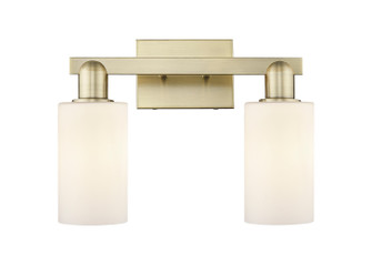 Arcadia Two Light Bath Vanity in Antique Brass (405|716-2W-AB-G801)