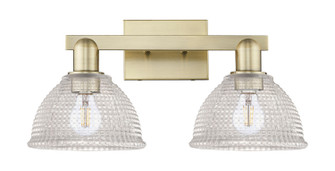 Arcadia Two Light Bath Vanity in Antique Brass (405|716-2W-AB-G422)