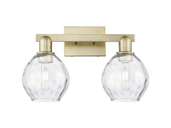 Arcadia Two Light Bath Vanity in Antique Brass (405|716-2W-AB-G362)