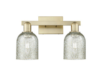 Arcadia Two Light Bath Vanity in Antique Brass (405|716-2W-AB-G259)