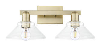 Arcadia Two Light Bath Vanity in Antique Brass (405|716-2W-AB-G132)