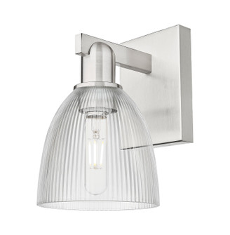 Arcadia One Light Wall Sconce in Brushed Satin Nickel (405|716-1W-SN-G382)