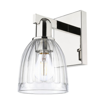 Arcadia One Light Wall Sconce in Polished Nickel (405|716-1W-PN-G442)