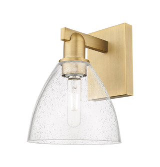 Arcadia One Light Wall Sconce in Brushed Brass (405|716-1W-BB-GBD-754)