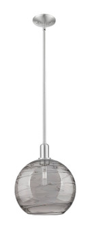 Arcadia One Light Mini Pendant in Brushed Satin Nickel (405|716-1S-SN-G1213-12SM)