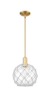 Arcadia One Light Mini Pendant in Satin Gold (405|716-1S-SG-G122-10RW)