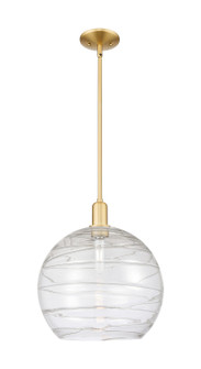 Arcadia One Light Mini Pendant in Satin Gold (405|716-1S-SG-G1213-14CL)
