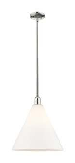 Arcadia One Light Mini Pendant in Polished Nickel (405|716-1S-PN-GBC-161)