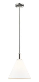 Arcadia One Light Mini Pendant in Polished Nickel (405|716-1S-PN-GBC-121)