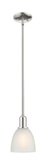 Arcadia One Light Mini Pendant in Polished Nickel (405|716-1S-PN-G381)