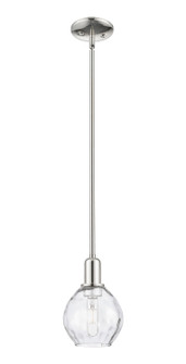 Arcadia One Light Mini Pendant in Polished Nickel (405|716-1S-PN-G362)