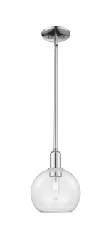 Arcadia One Light Mini Pendant in Polished Chrome (405|716-1S-PC-G122-8)