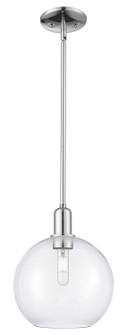 Arcadia One Light Mini Pendant in Polished Chrome (405|716-1S-PC-G122-10)