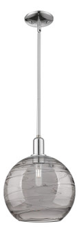 Arcadia One Light Mini Pendant in Polished Chrome (405|716-1S-PC-G1213-12SM)