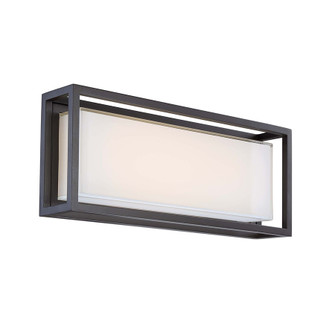 Framed LED Outdoor Wall Sconce in Bronze (281|WS-W73620-BZ)