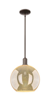 Arcadia One Light Mini Pendant in Oil Rubbed Bronze (405|716-1S-OB-G128-12)