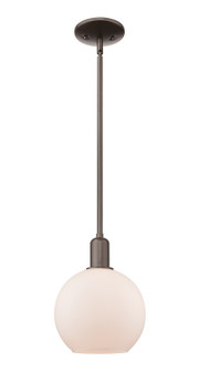 Arcadia One Light Mini Pendant in Oil Rubbed Bronze (405|716-1S-OB-G121-8)