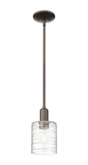 Arcadia One Light Mini Pendant in Oil Rubbed Bronze (405|716-1S-OB-G1113)