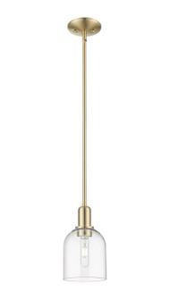 Arcadia One Light Mini Pendant in Champagne Bronze (405|716-1S-CB-G558-6CL)