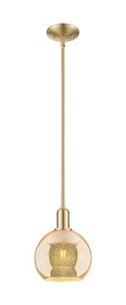 Arcadia One Light Mini Pendant in Champagne Bronze (405|716-1S-CB-G128-8)