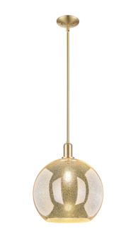 Arcadia One Light Mini Pendant in Champagne Bronze (405|716-1S-CB-G128-14)