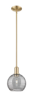 Arcadia One Light Mini Pendant in Champagne Bronze (405|716-1S-CB-G1213-8SM)