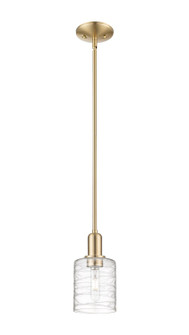 Arcadia One Light Mini Pendant in Champagne Bronze (405|716-1S-CB-G1113)