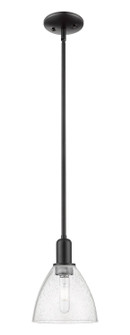 Arcadia One Light Mini Pendant in Matte Black (405|716-1S-BK-GBD-754)